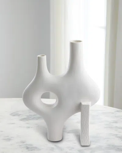 Jonathan Adler Paradox Extra Large Vase In White