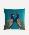 Jonathan Adler Peacock Beaded Cushion