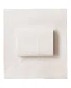Jonathan Adler Percale Cal King Sheet Set In White