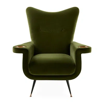 Jonathan Adler Pierre 35'' Wide Tufted In Green