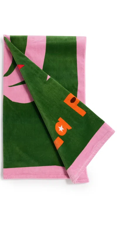 Jonathan Adler Playa Beach Towel Green