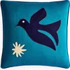 Jonathan Adler Playa Pillow In Blue