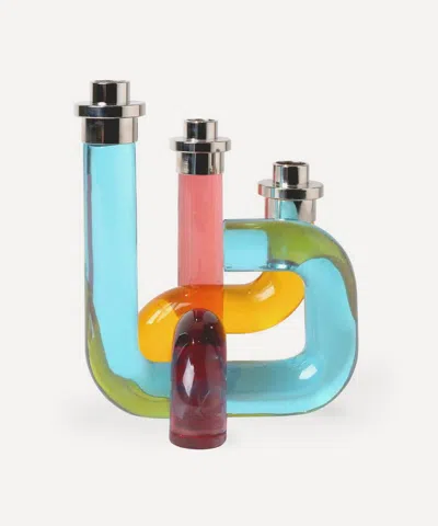 Jonathan Adler Pompidou Acrylic Candle Holder