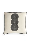 Jonathan Adler Pompidou B&w Pillow In White