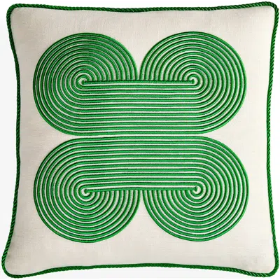 Jonathan Adler Pompidou Pillow In Green