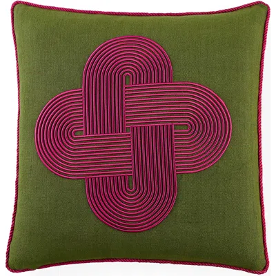 Jonathan Adler Pompidou Pillow In Green