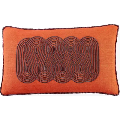 Jonathan Adler Pompidou Pillow In Orange