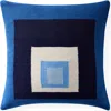 Jonathan Adler Pop Offset Square Pillow In Blue