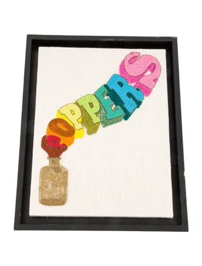 Pre-owned Jonathan Adler Poppers Wall Art