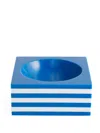 Jonathan Adler Cabana Scoop Decorative Bowl In Blue