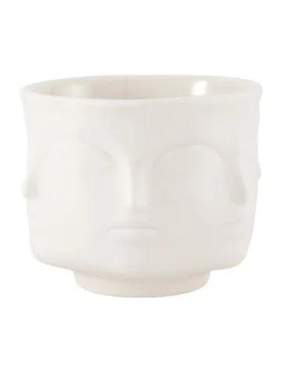 Pre-owned Jonathan Adler Porcelain Muse Bowl In White