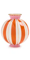 Jonathan Adler Portofino Bud Vase In Orange/pink
