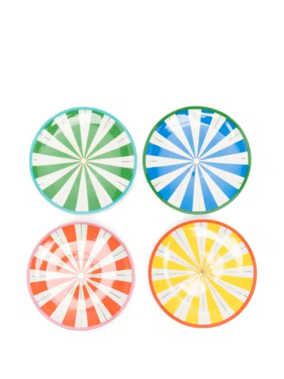 Jonathan Adler Portofino Coasters (10cm) In Orange