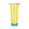 Jonathan Adler Portofino Flared Vase In Yellow