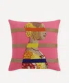 Jonathan Adler Renaissance Bars Beaded Cushion
