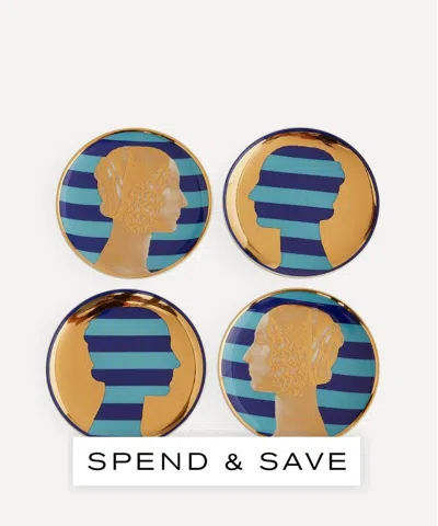 Jonathan Adler Renaissance Coasters Set Of Four