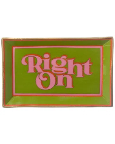 JONATHAN ADLER JONATHAN ADLER RIGHT ON RECTANGLE TRAY