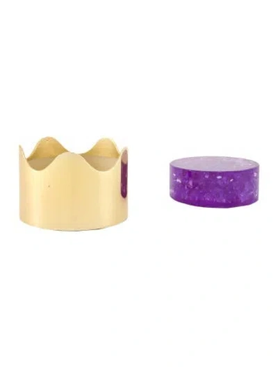 Pre-owned Jonathan Adler Ripple Box In Multi