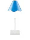 Jonathan Adler Ripple Rechargeable Led Table Lamp In Blue