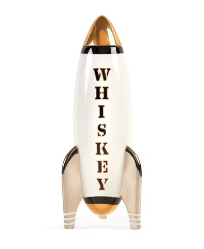 Jonathan Adler Rocket 43.3 Oz. Whiskey Decanter In White