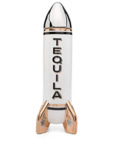 Jonathan Adler Rocket Decanter In 白色