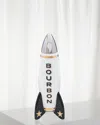 Jonathan Adler Rocket Bourbon Decanter In White