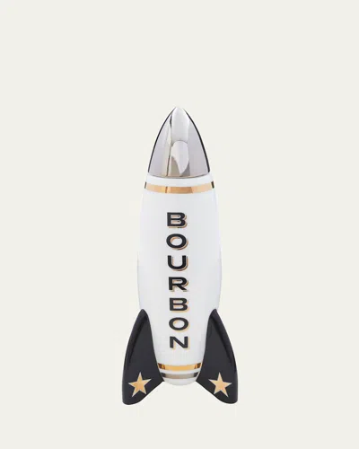 JONATHAN ADLER ROCKET DECANTER BOURBON, 23.3 FL OZ.