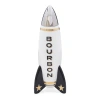 Jonathan Adler Rocket Bourbon Decanter In White