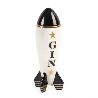 Jonathan Adler Rocket Decanter - Gin In Multi