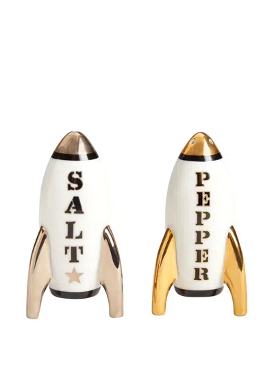 JONATHAN ADLER ROCKET-SHAPED SALT AND PEPPER (SET OF TWO)