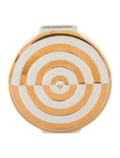 Pre-owned Jonathan Adler Round Vase In Multi