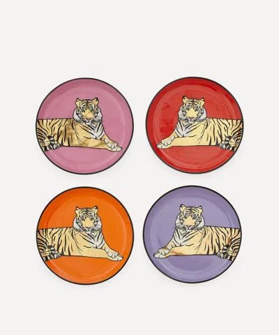 Jonathan Adler Safari Coasters Set Of Four