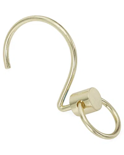 Jonathan Adler Set Of 12 Round Door Knocker Shower Hook In Gold