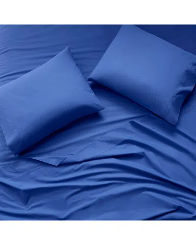 Jonathan Adler Set Of 2 King Percale Pillowcases In Blue