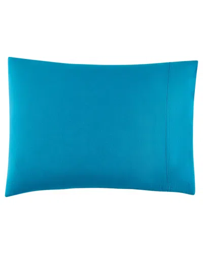 Jonathan Adler Set Of 2 Linen King Pillowcases In Blue