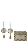 Jonathan Adler Set Of 2 'marseilles' Ornaments