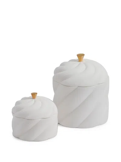 Jonathan Adler Small Geneva Box In White