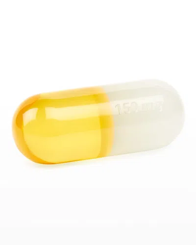 Jonathan Adler Small Yellow Acrylic Pill