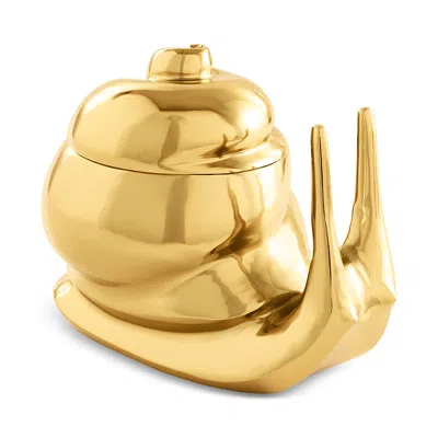 Jonathan Adler Snail Ice Bucket In Gold