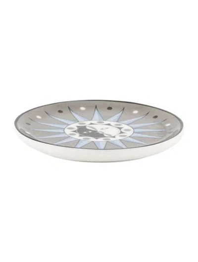 Pre-owned Jonathan Adler Soleil Dish In Black/metallic