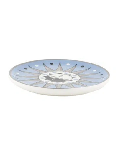 Pre-owned Jonathan Adler Soleil Dish In Black/metallic