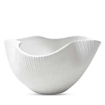 Jonathan Adler Stoneware Pinch Bowl In White