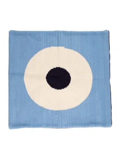 Pre-owned Jonathan Adler Throw Pillow Cover In Blue
