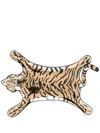 Jonathan Adler Tiger Ceramic Tray In Gold