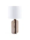 Jonathan Adler Topanga Column Table Lamp In White