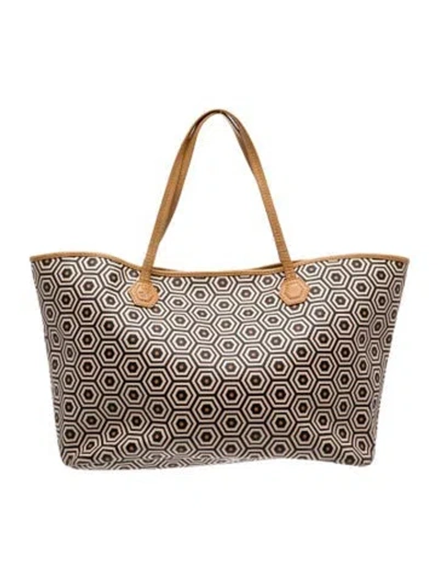 Pre-owned Jonathan Adler Tote In Neutrals