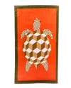 Jonathan Adler Turtle Beach Towel In Orange