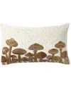 Jonathan Adler Us Kit Botanist Mushroom Field Beaded Pillow
