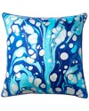 Jonathan Adler Us Kit Marbleized Silk Pillow