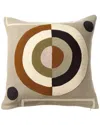 Jonathan Adler Us Kit Monterey Bullseye Pillow In Neutral